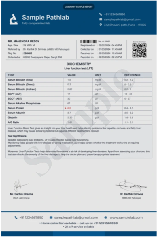 lab report blur bg