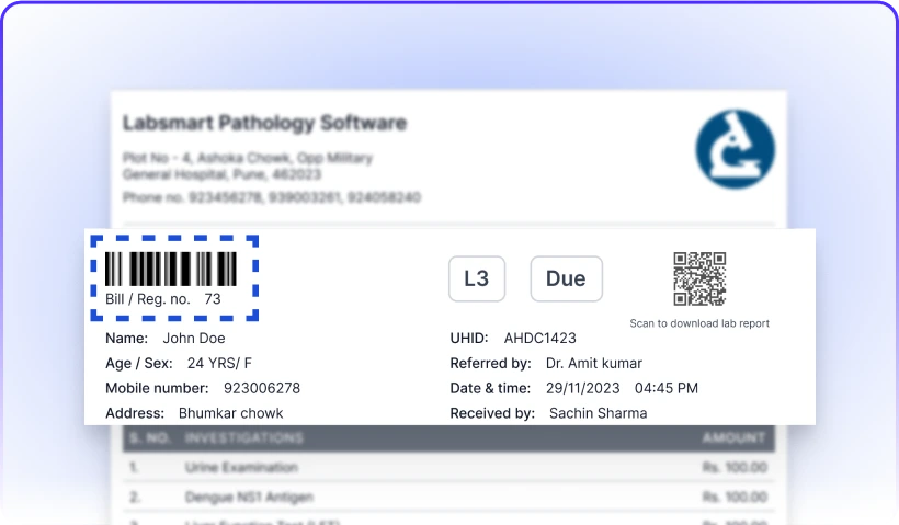 barcoded bills image